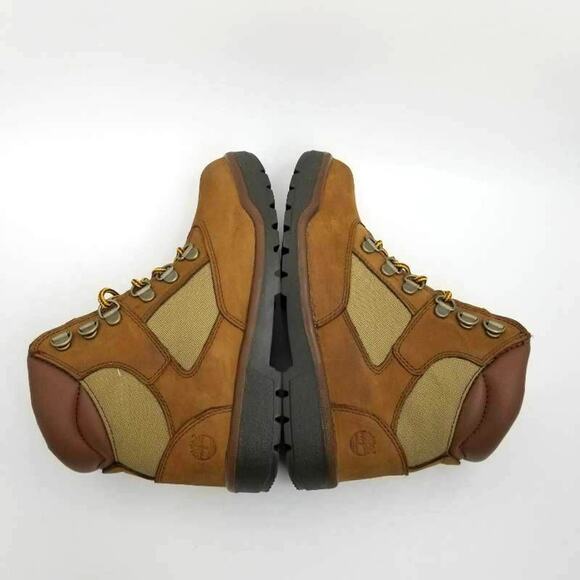 Timberland Boys 6-Inch Field Boots Brown Size 3 - Picture 9 of 12